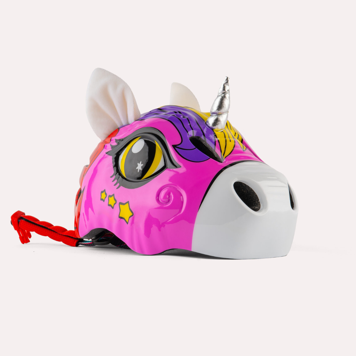 Headzup Rainbow Rider Kids Helmet - Yellow