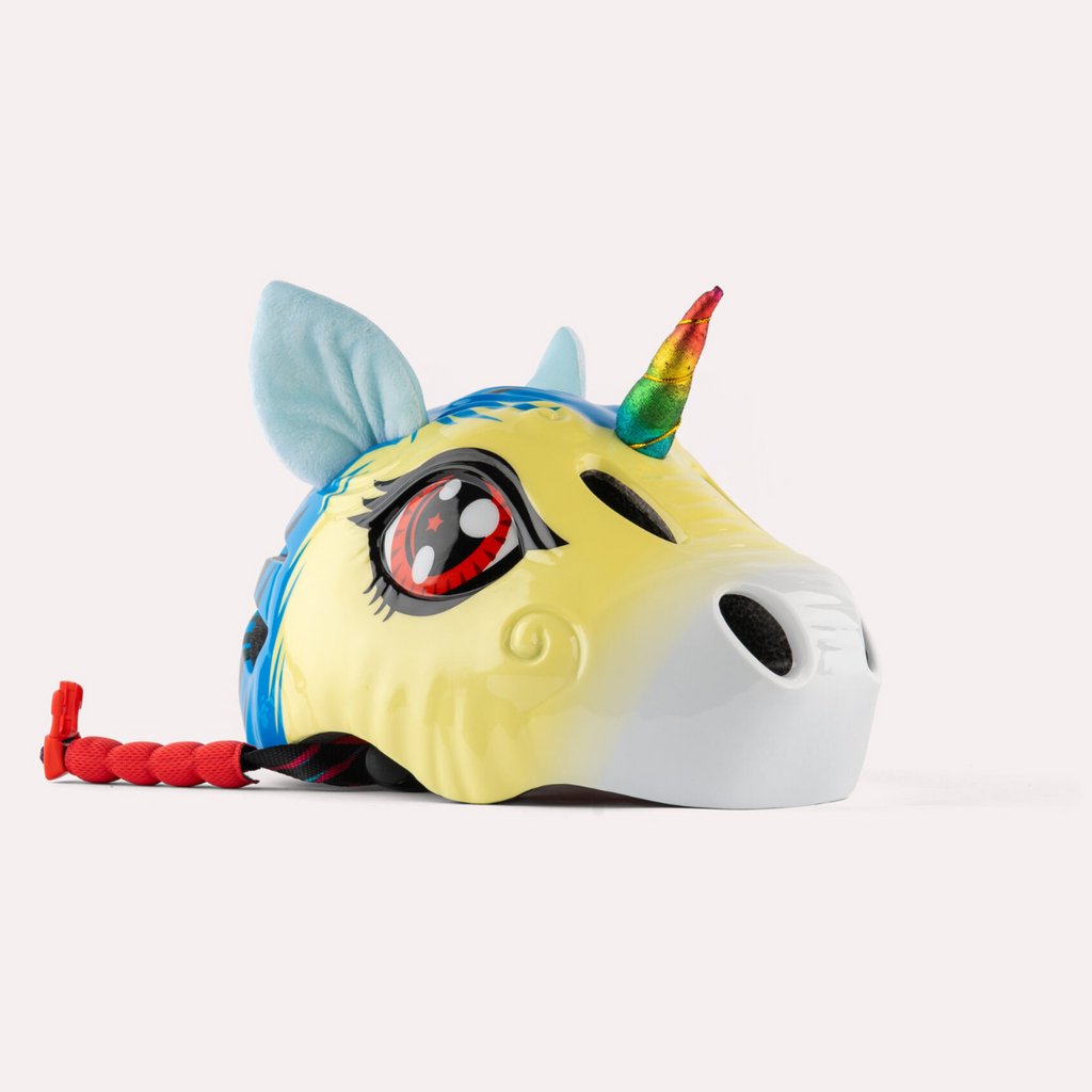 Headzup Rainbow Rider Kids Helmet - Pink