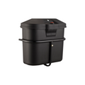 Studds 100cc Super Box - Matt Black - Matt Black