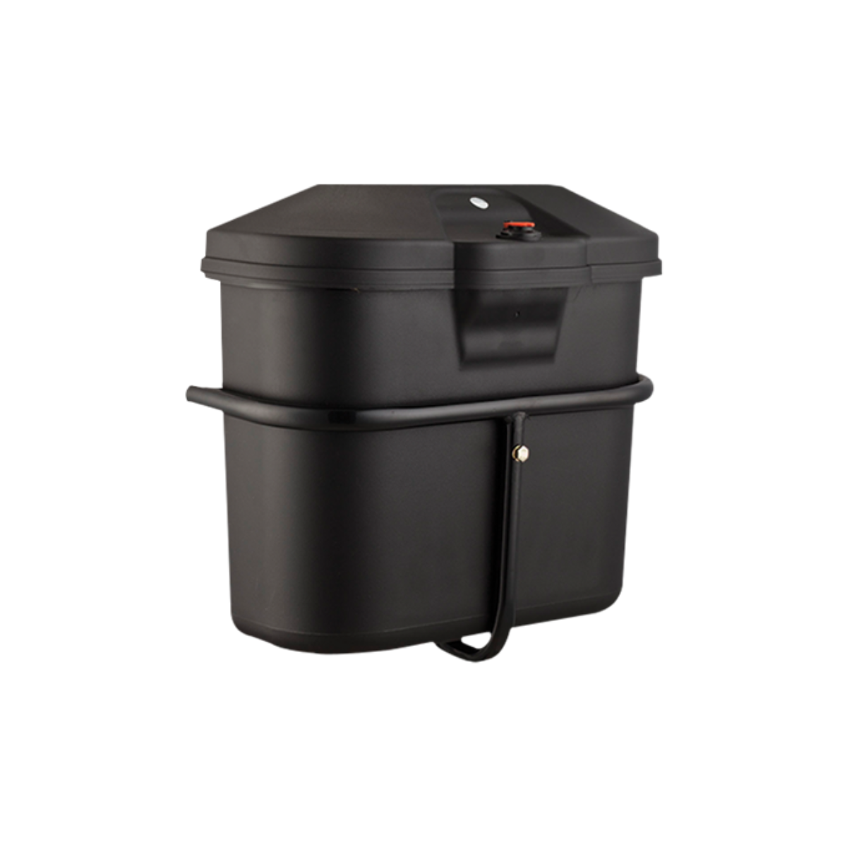 Studds 100cc Super Box - Matt Black - Matt Black