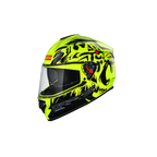 Studds Drifter D2 Leopard Decor - D2 YELLOW N9
