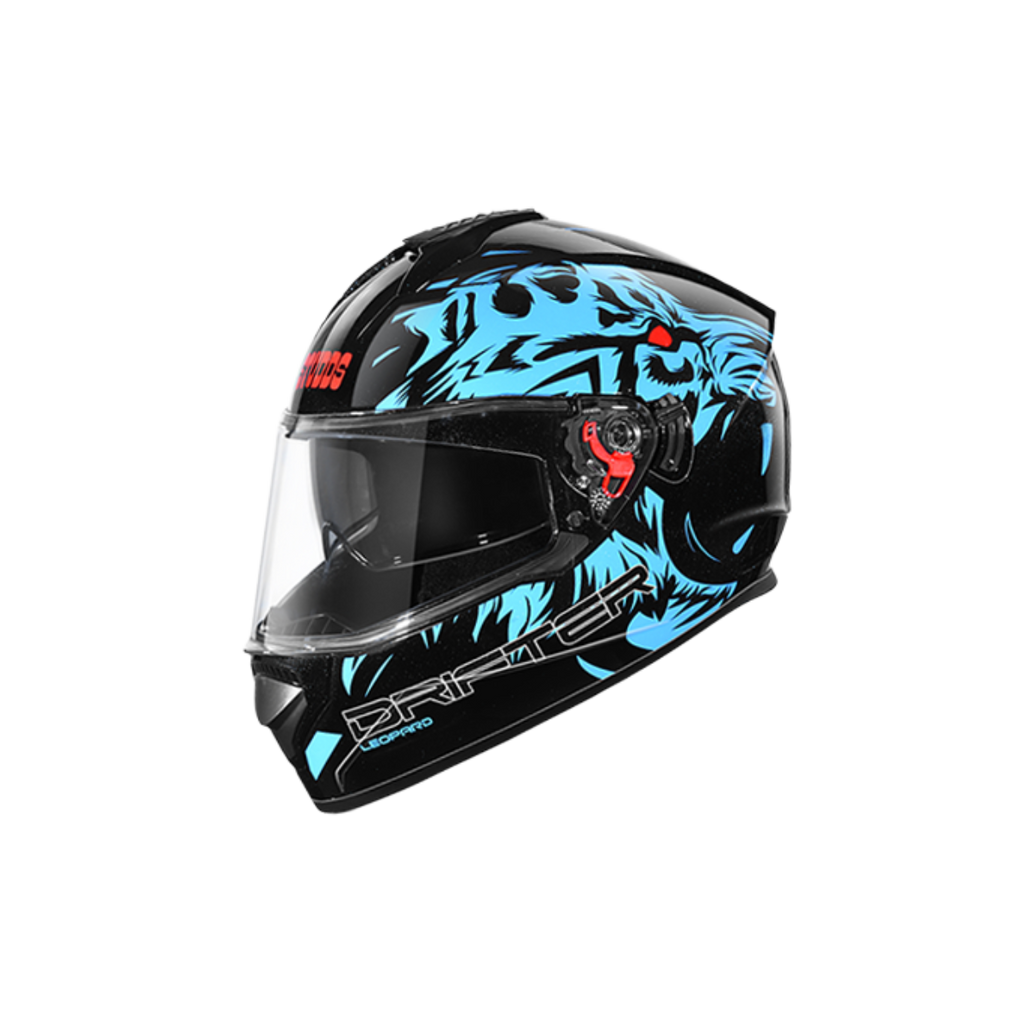Studds Drifter D2 Leopard Decor - Image 10