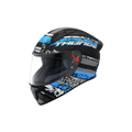 Studds Thunder D1 Decor With Mirror Visor - D1 MATT BLACK N1