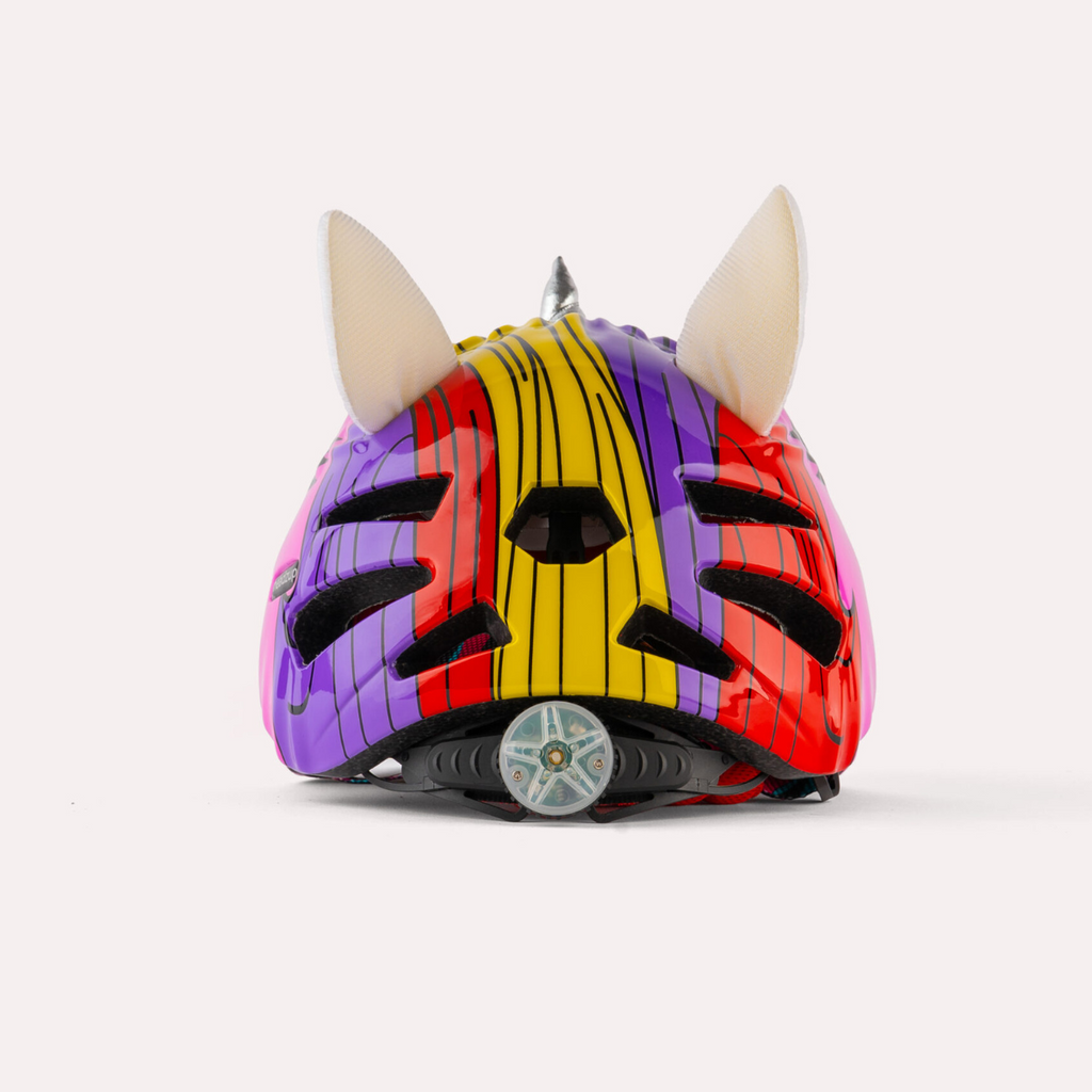 Headzup Rainbow Rider Kids Helmet - Yellow