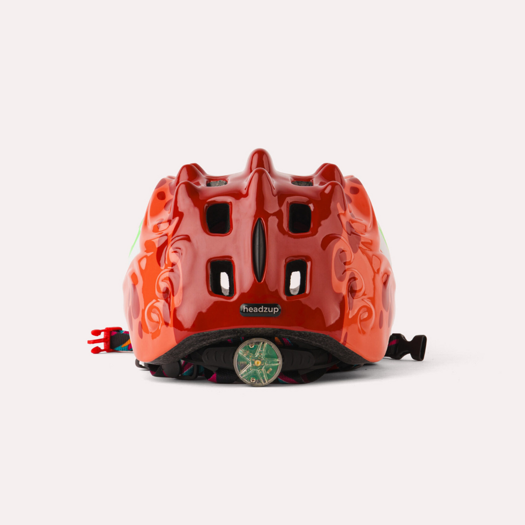 Headzup Feisty Flyer Kids Helmet - Red