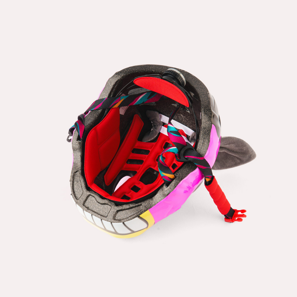 Headzup Rainbow Rider Kids Helmet - Blue