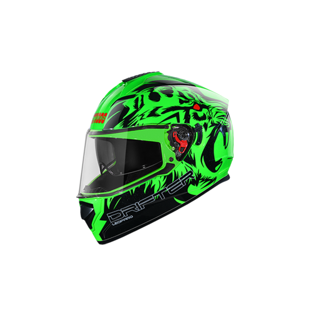 Studds Drifter D2 Leopard Decor - Image 6