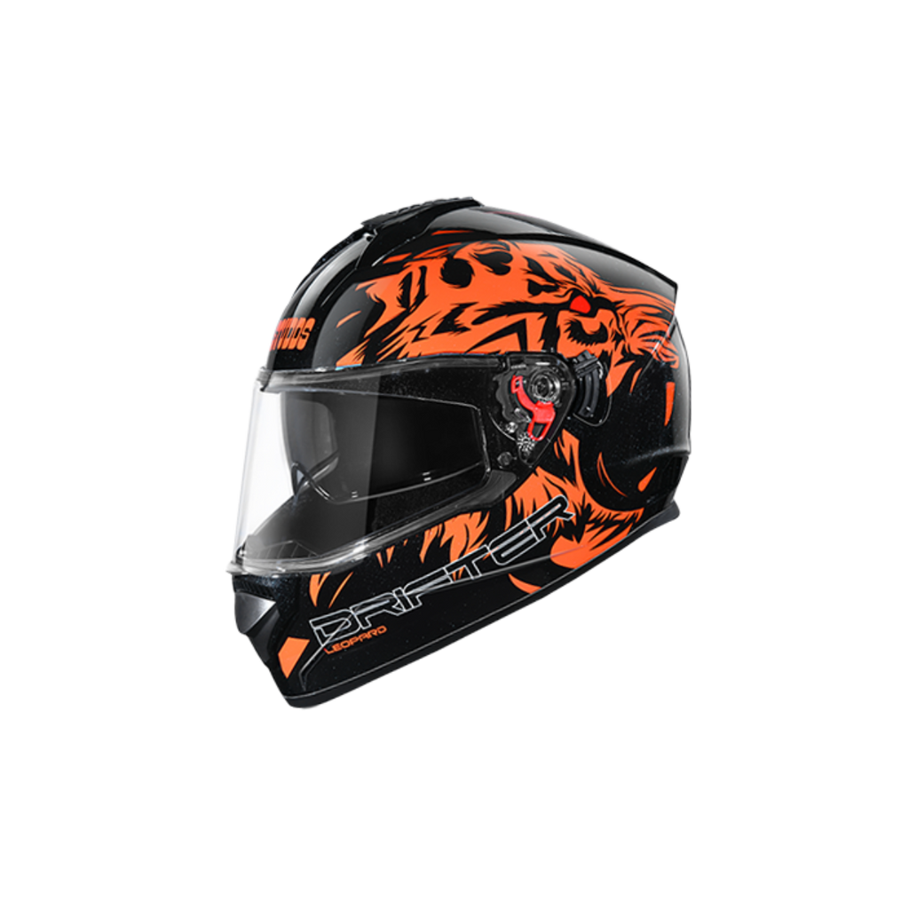 Studds Drifter D2 Leopard Decor - Image 8