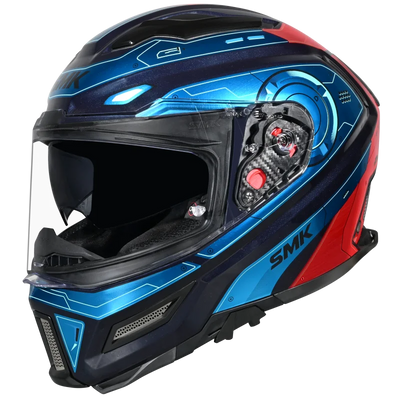 BLUE RED TEAL CHROME 535